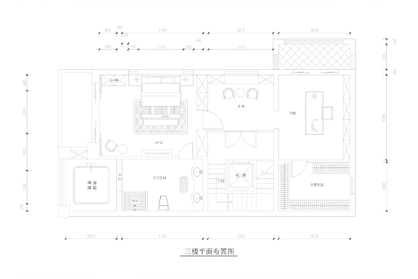 負三樓平面圖