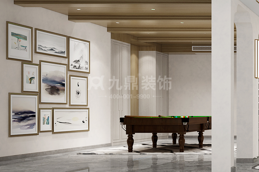 臺球室裝修效果圖