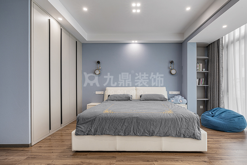 別墅主臥裝修實景圖
